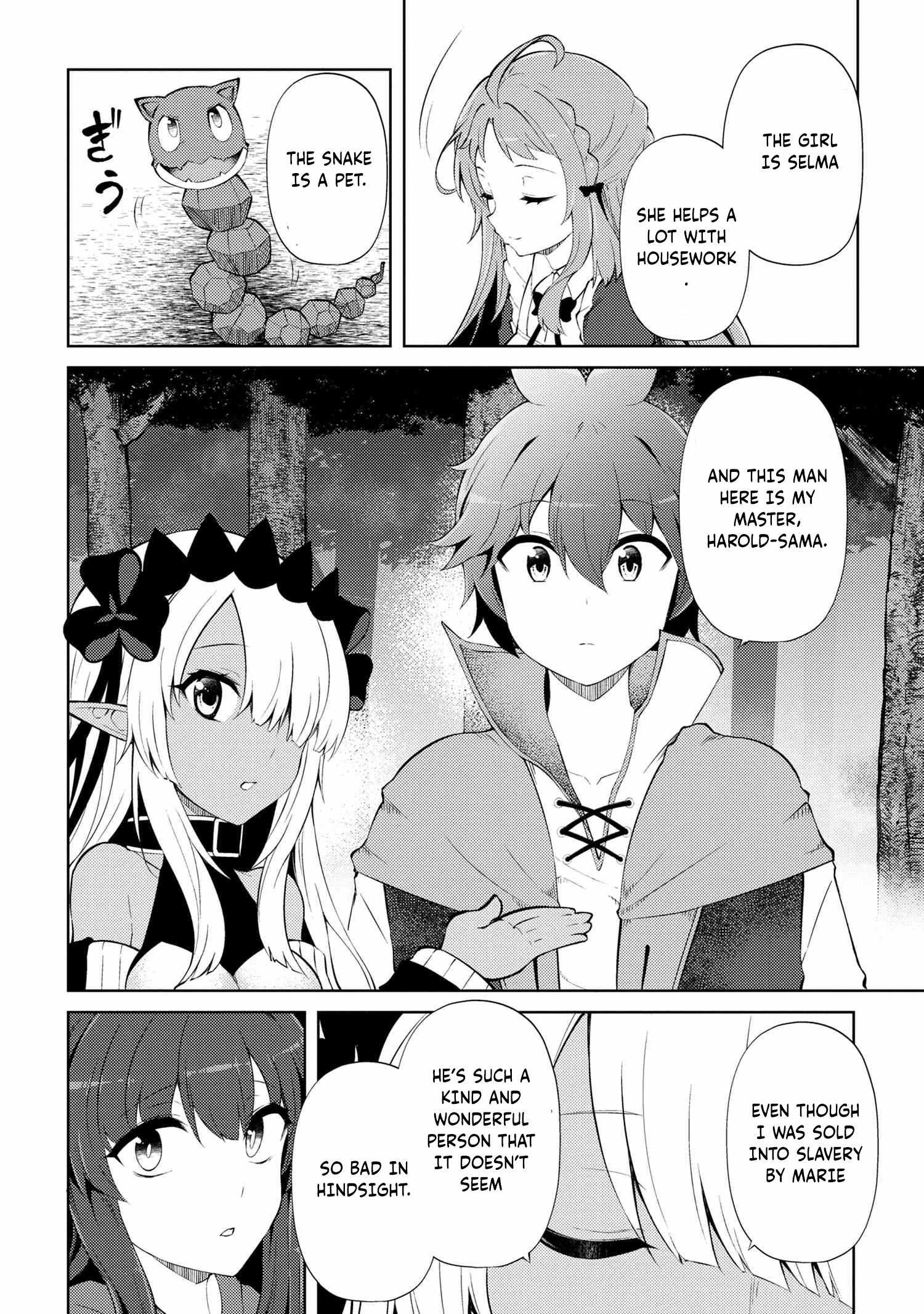 Ie ga Moete Jinsei Dou Demo Yoku Natta kara, Nokotta Nakenashi no Kin de Dark Elf no Dorei o Katta Chapter 21.2 14